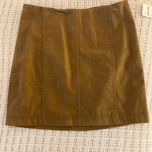 Free People Modern Femme Mini Skirt